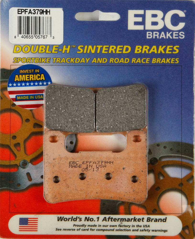 EBC Brakes EPFA Sintered Fast Street and Trackday Pads Front - EPFA379HH EBC Brakes EPFA Sintered Fast Street and Trackday Pads Front - EPFA379HH